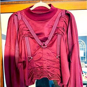 Adidas IVY PARK Maroon “ONE OF A KIND PIECE” Not seen in collection! NEVER WORE